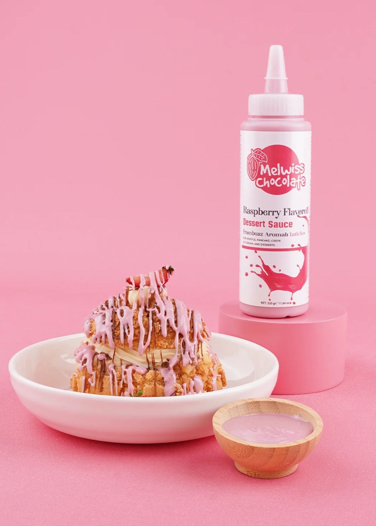 Melwiss Chocolate - Himbeer Dessert Sauce