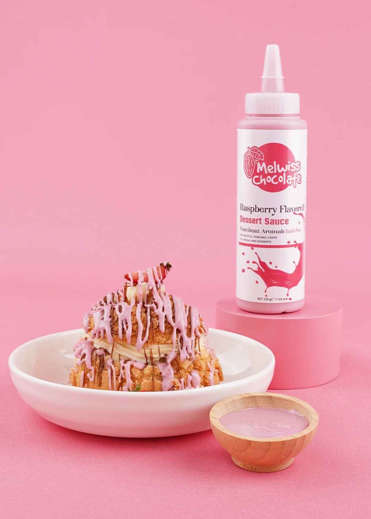 Melwiss Chocolate - Himbeer Dessert Sauce