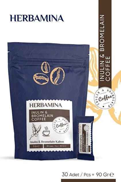 Herbamina Inülin Ve Bromelain Coffee