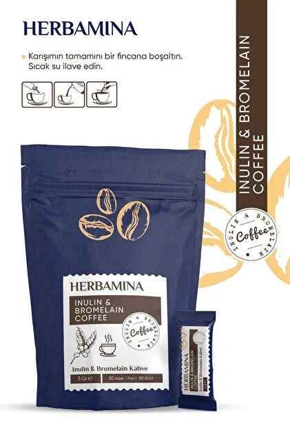Herbamina Inülin Ve Bromelain Coffee