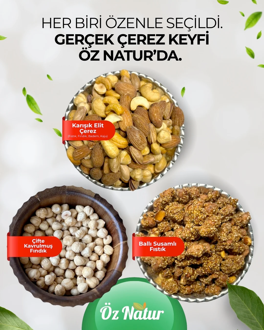3´lü Çerez Paketi - 800g