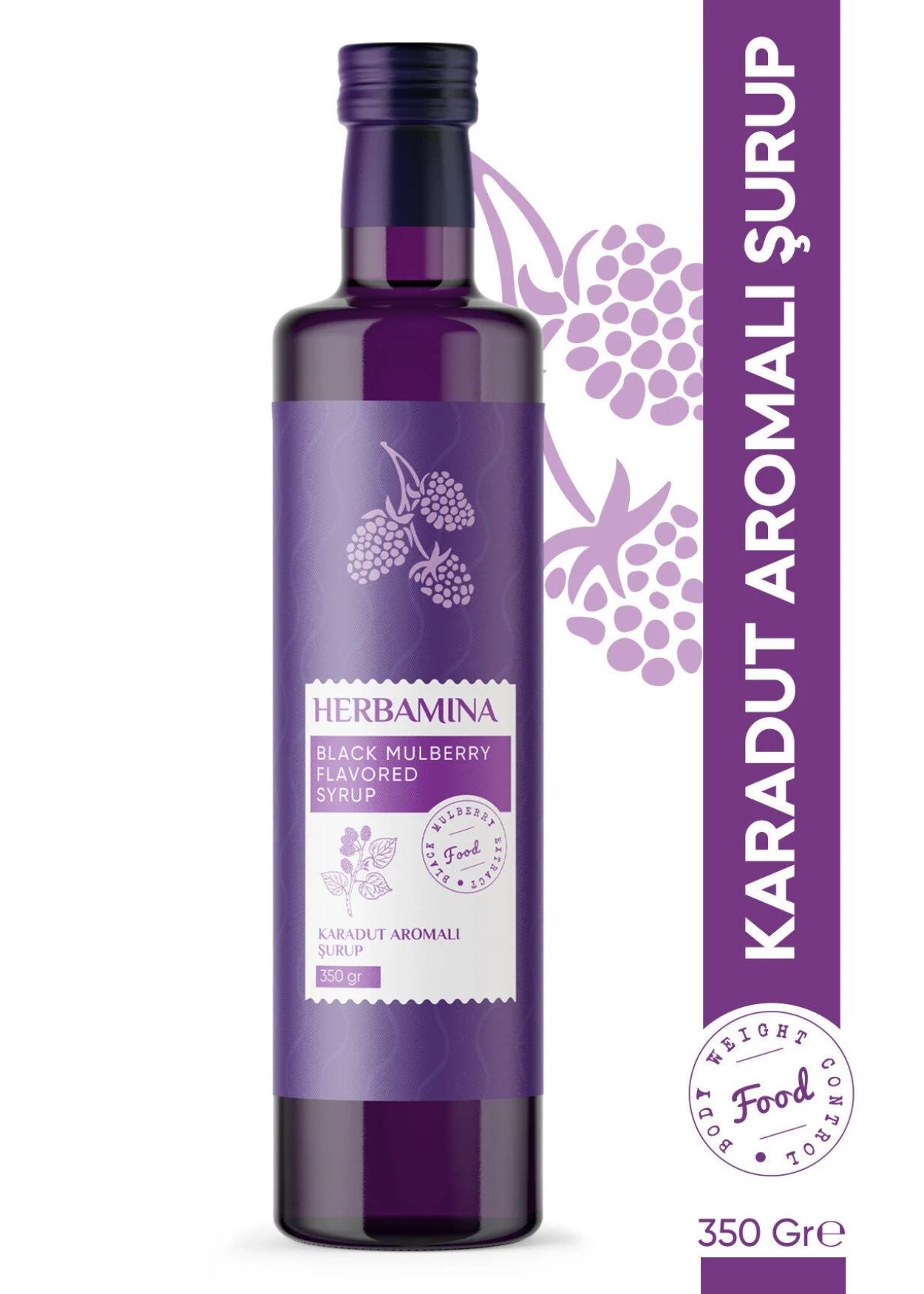 Herbamina Karadut Aromalı Şurup