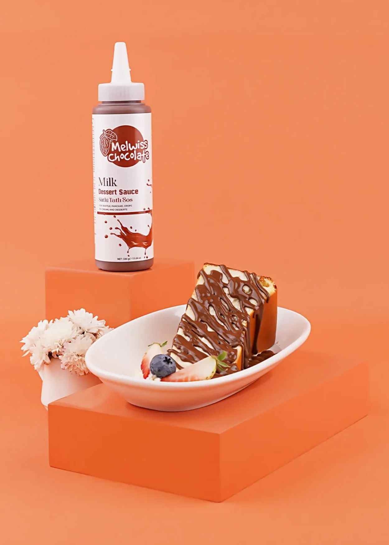 Melwiss Chocolate - Milch Dessert Sauce