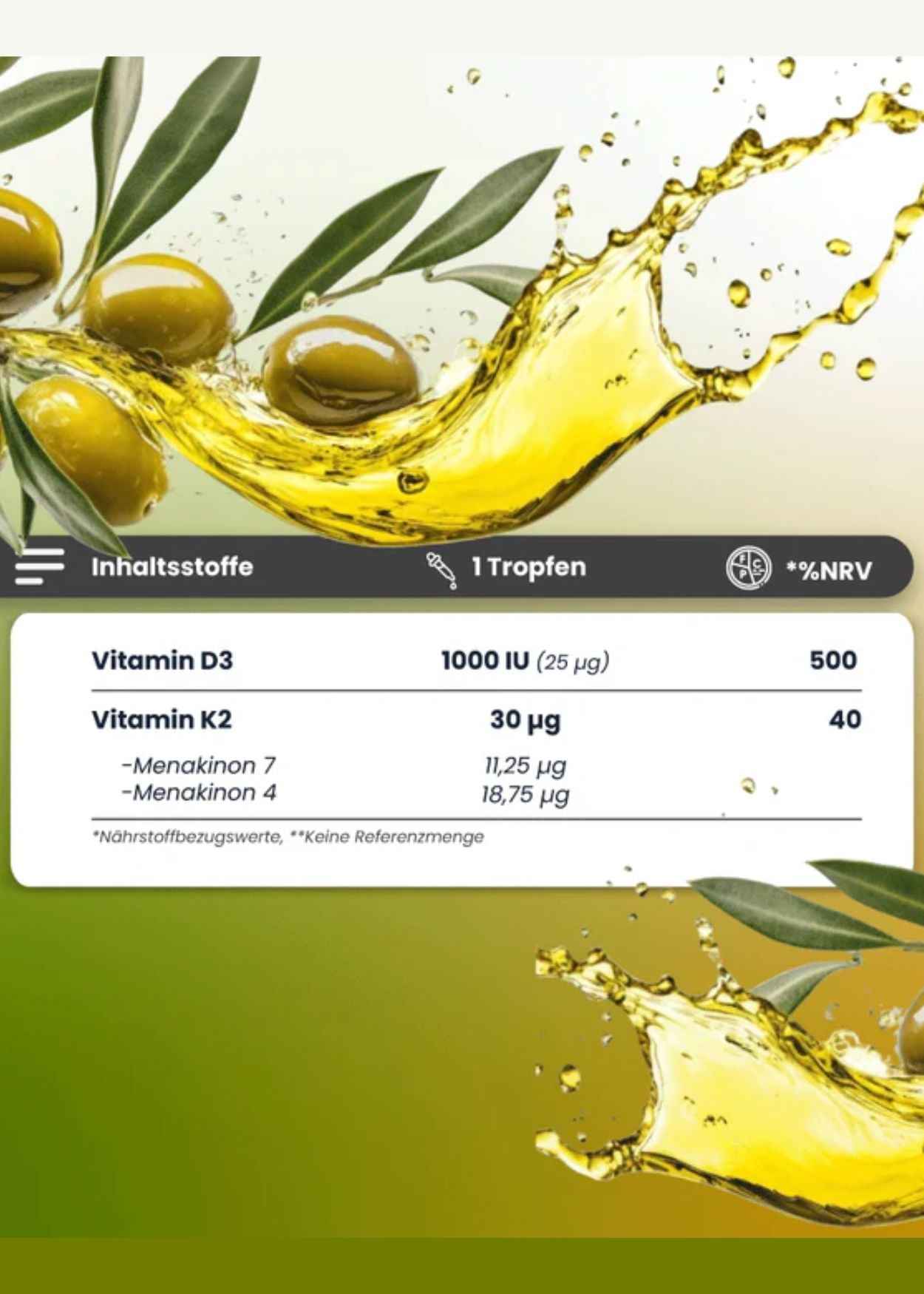 Vitamin D3/K2 Mixup Tropfen