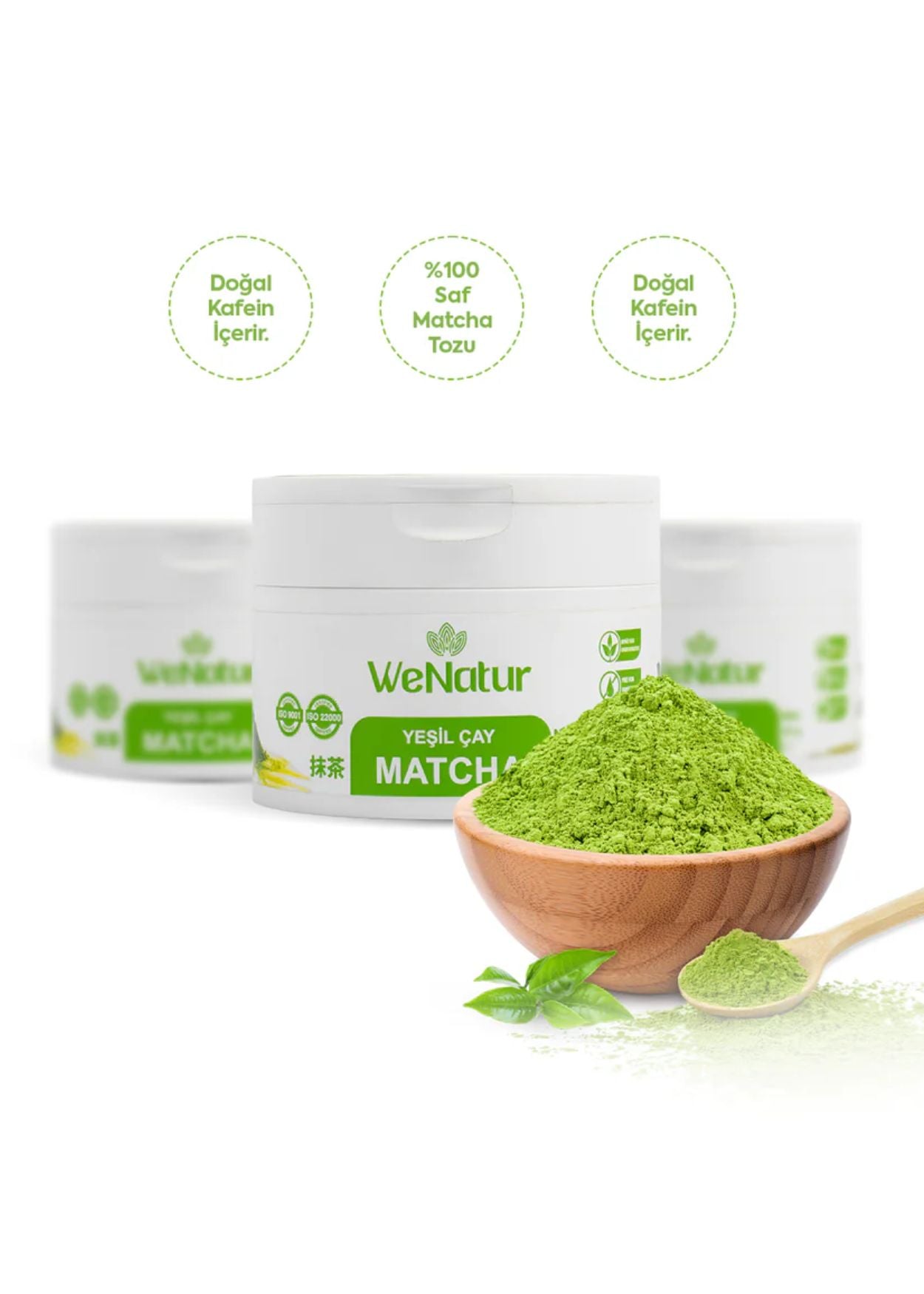 Matcha Yesil Cay Tozu