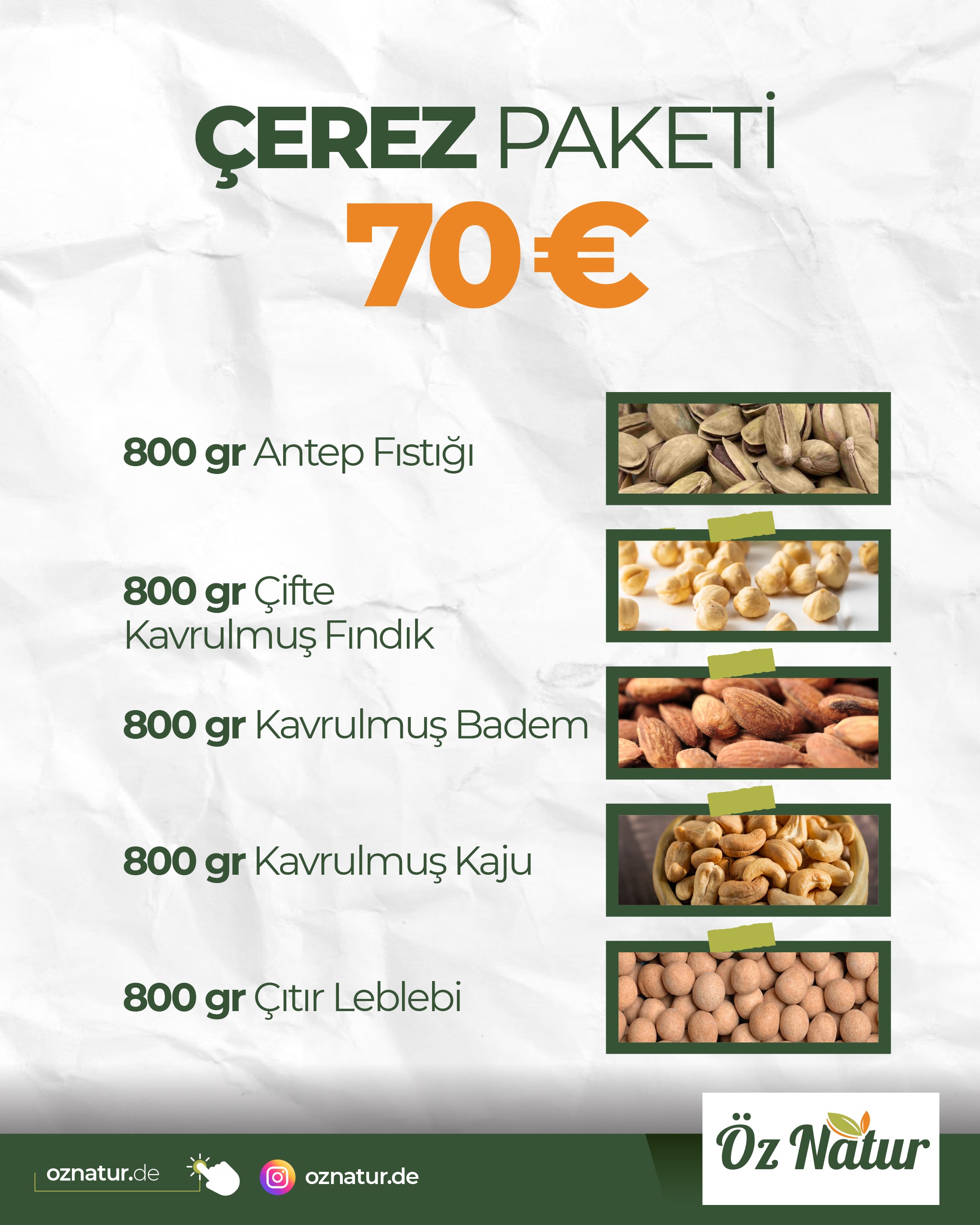 Nuts Bundle with Chickpeas