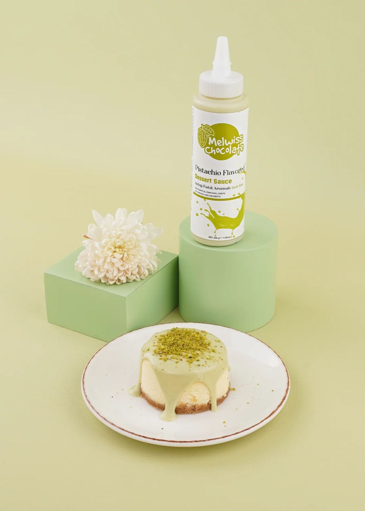 Melwiss Chocolate - Pistazien Dessert Sauce