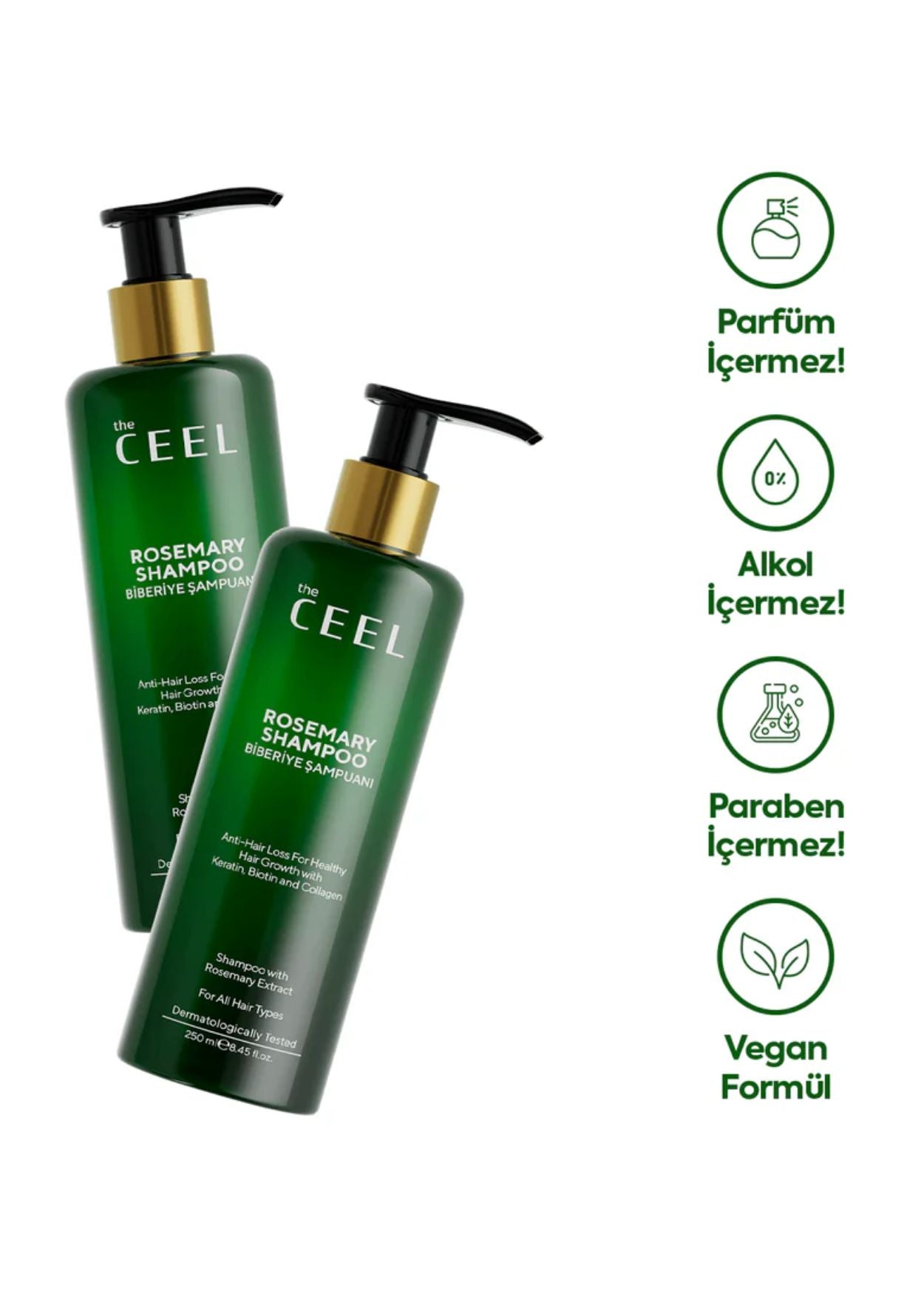 The Ceel Biberiyeli Saç Şampuanı