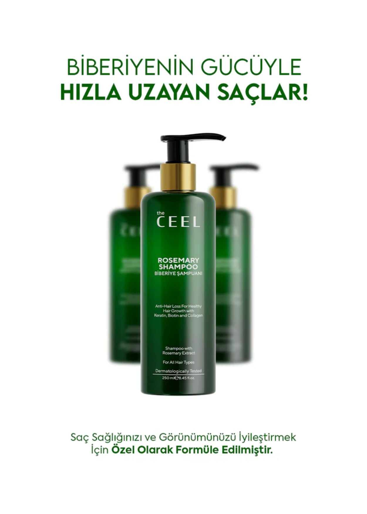 The Ceel Biberiyeli Saç Şampuanı