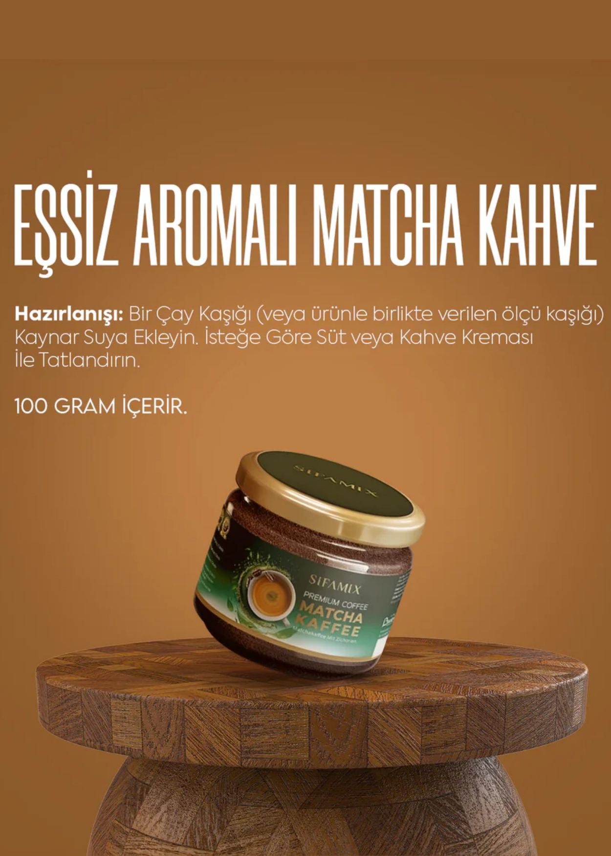 Şifamix Premium Matcha Kaffee | Öz Natur