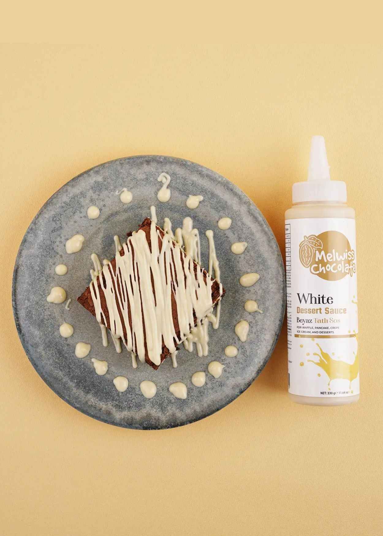 Melwiss Chocolate - Weiße Dessert Sauce